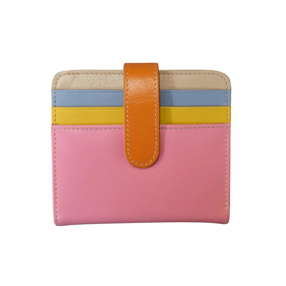 Snap Bifold Wallet: Pink Rainbow - SFMOMA Museum Store