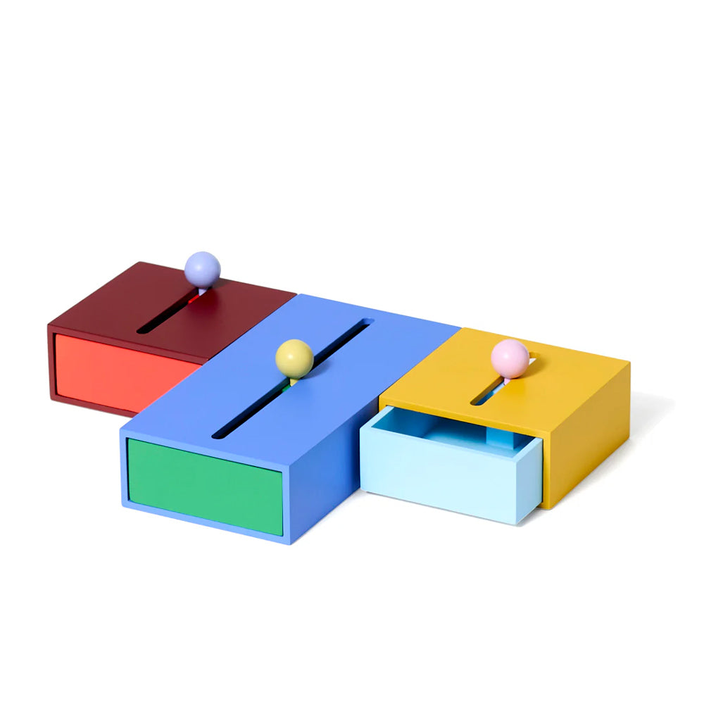 Large Cache Box: Blue + Green