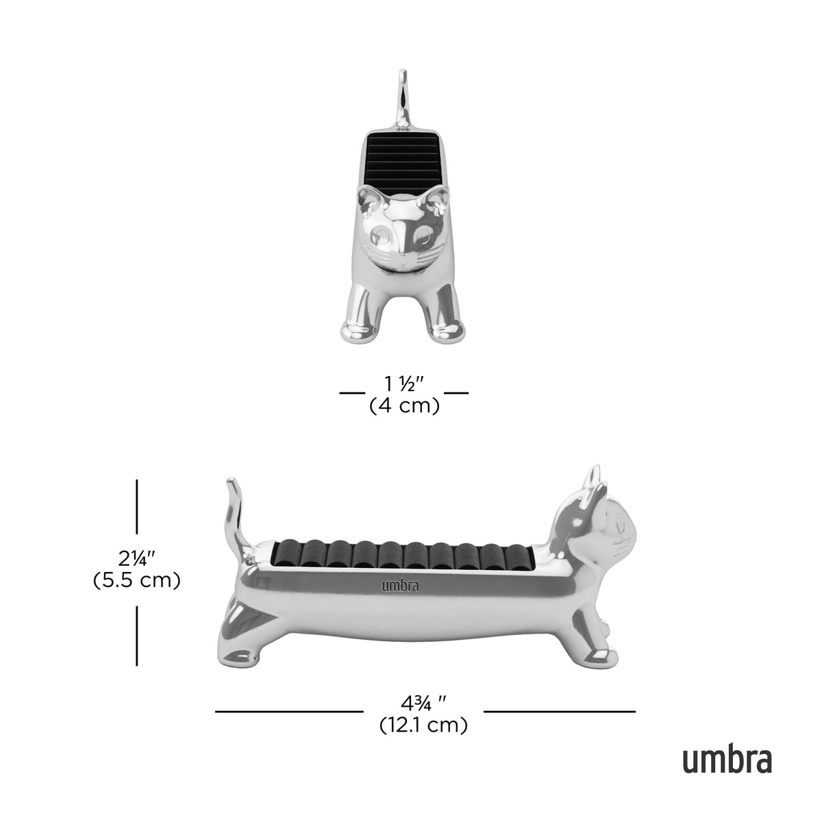 Measurements of ring holder.