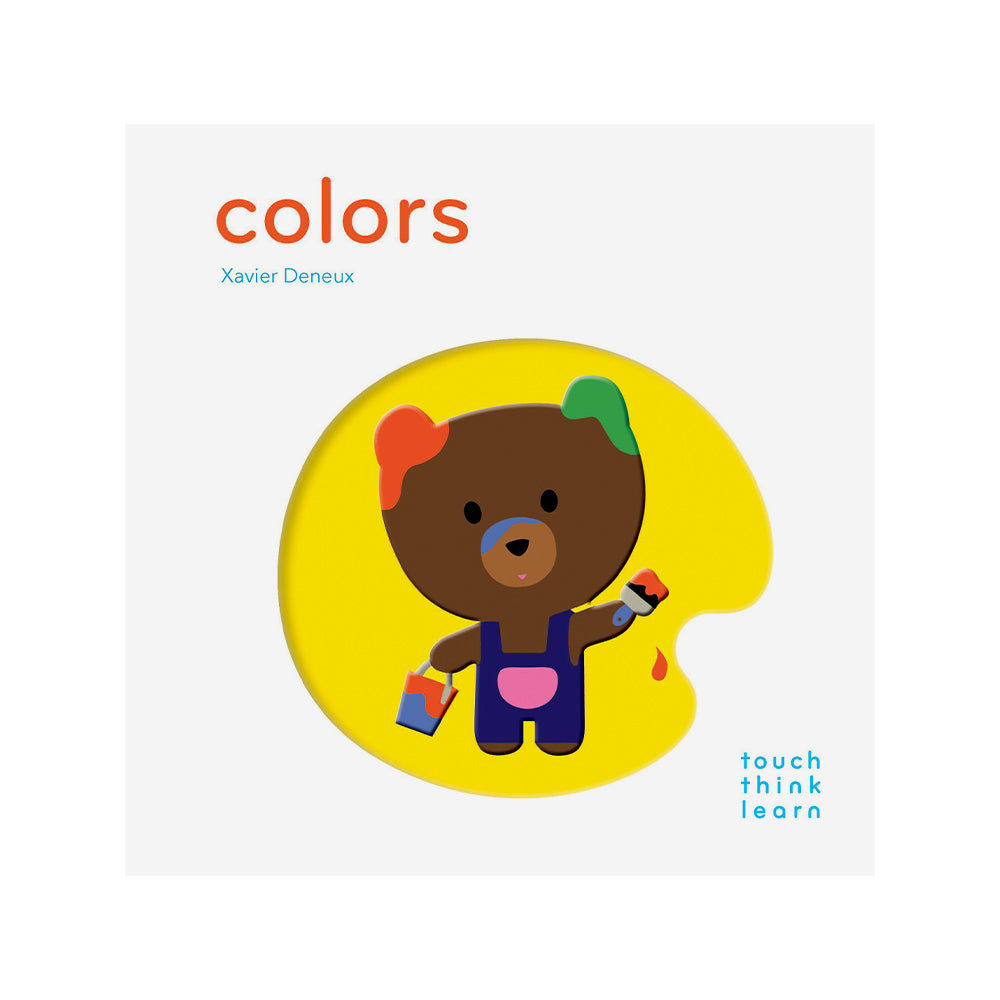&#39;Touch Think Learn: Colors&#39; book cover.