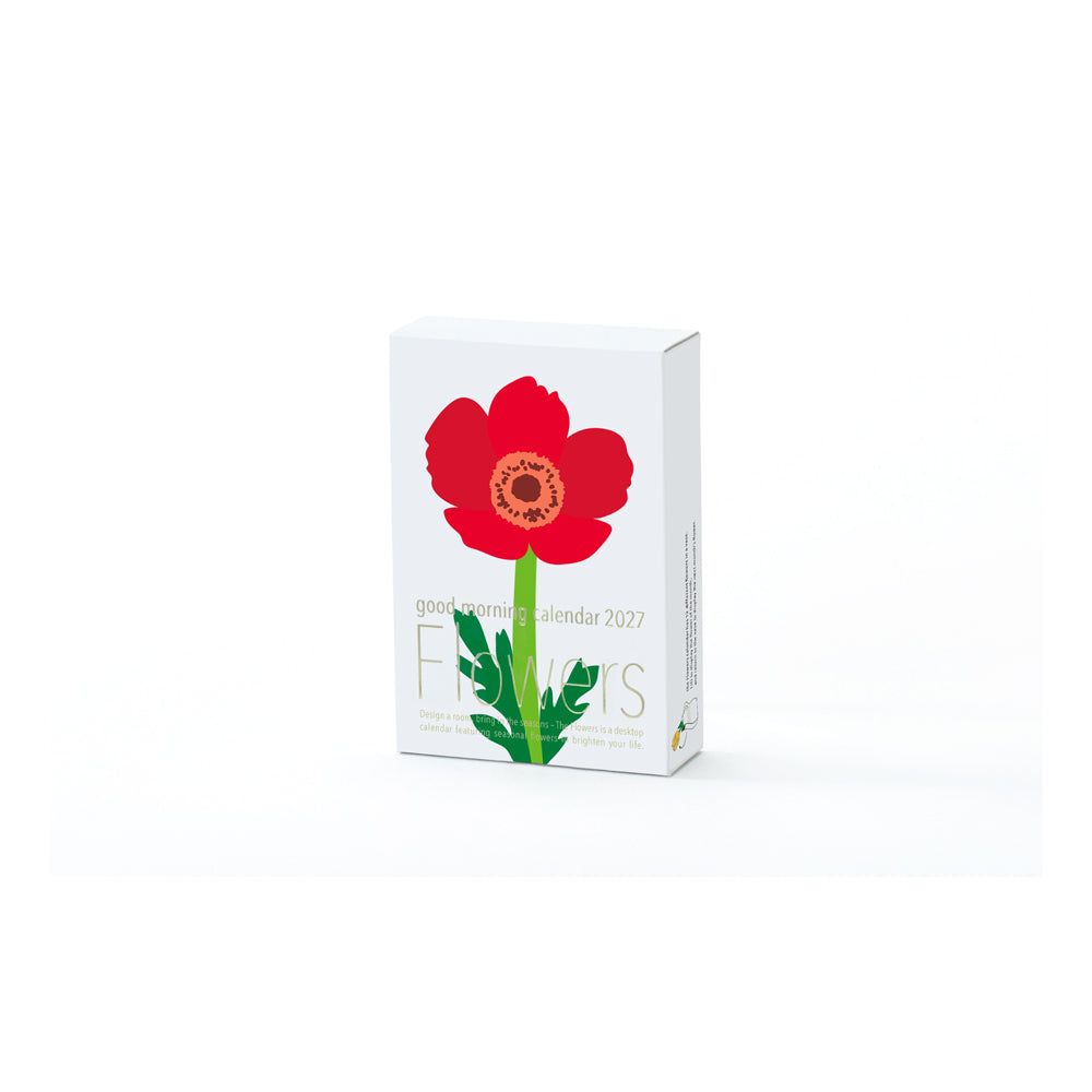 Packaging for the 2027 Flowers Calendar.