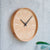 Fluct Clock: Natural front view.