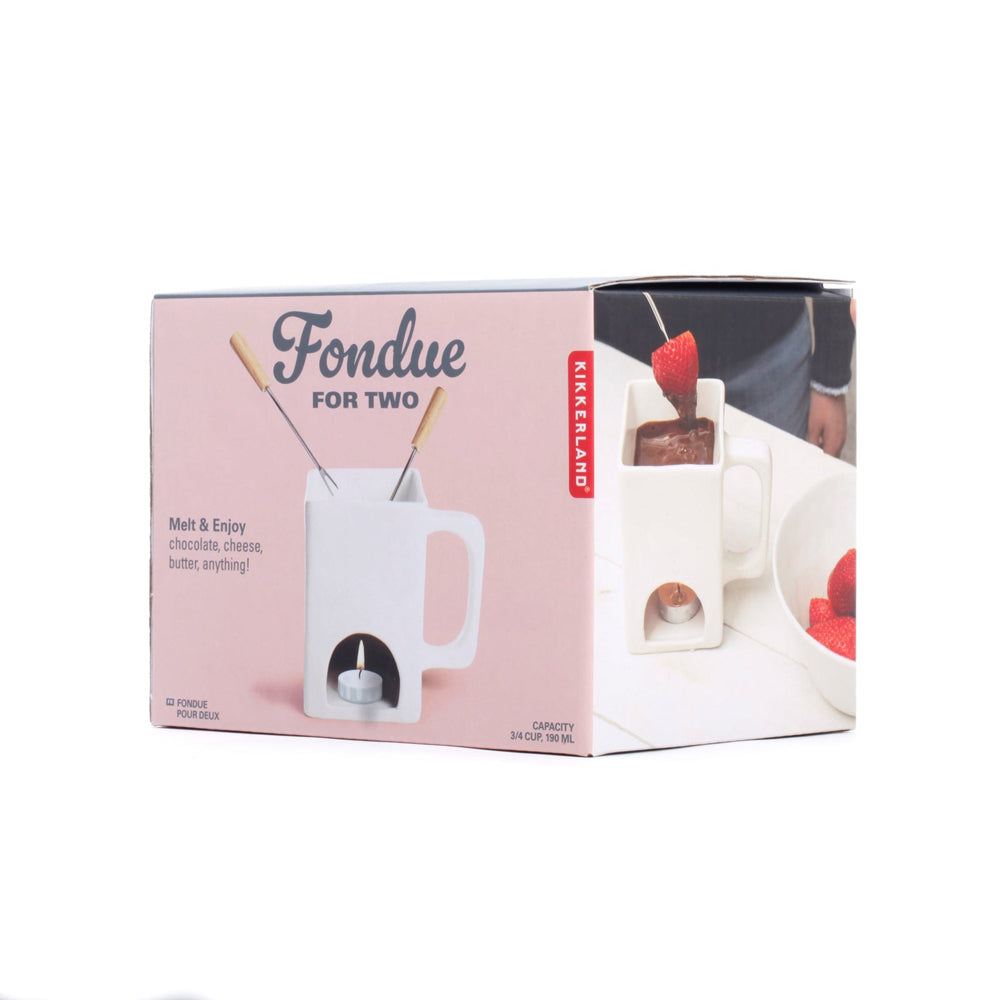 Fondue for Two box packaging.