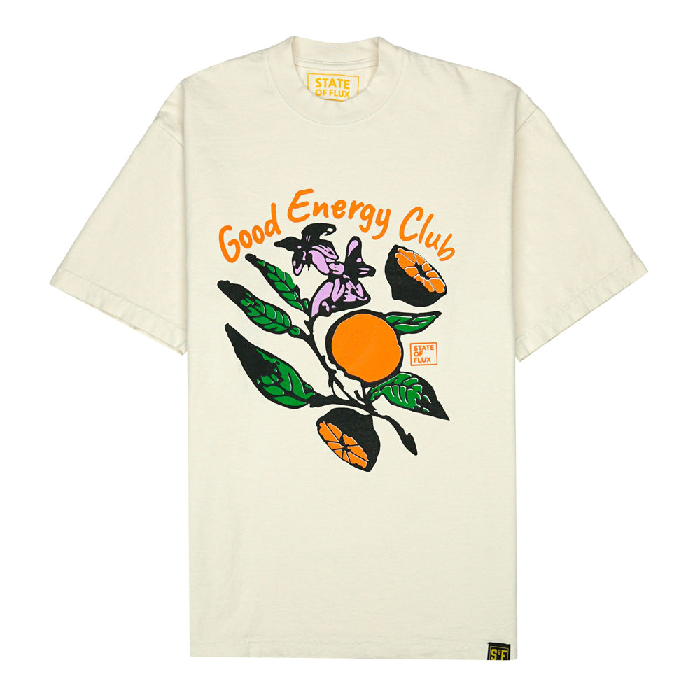 Front view of Good Energy Club Tee.