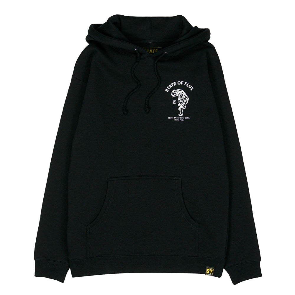 Front view of the  Prowler Hoodie.