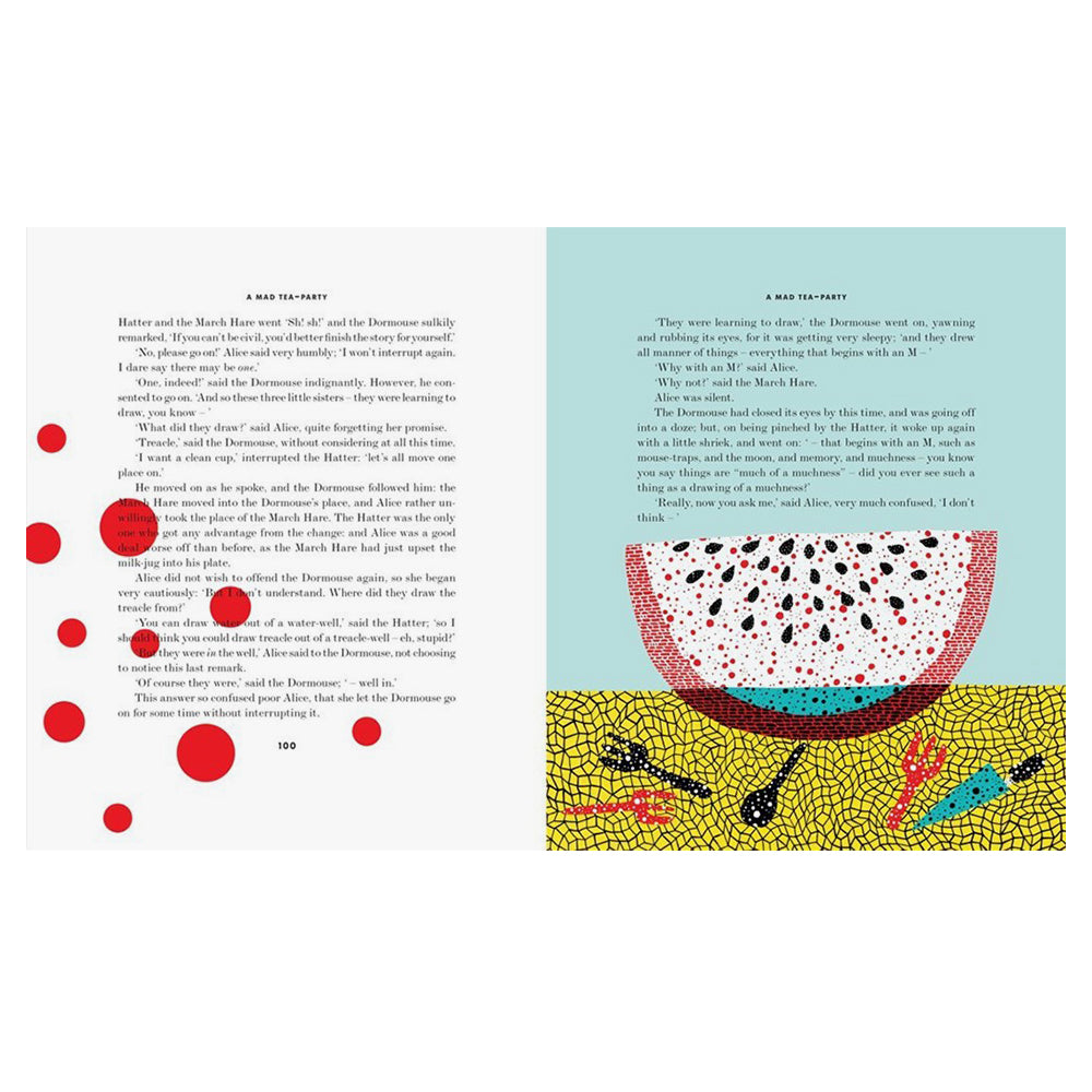 Interior spread with text and watermelon illustration.