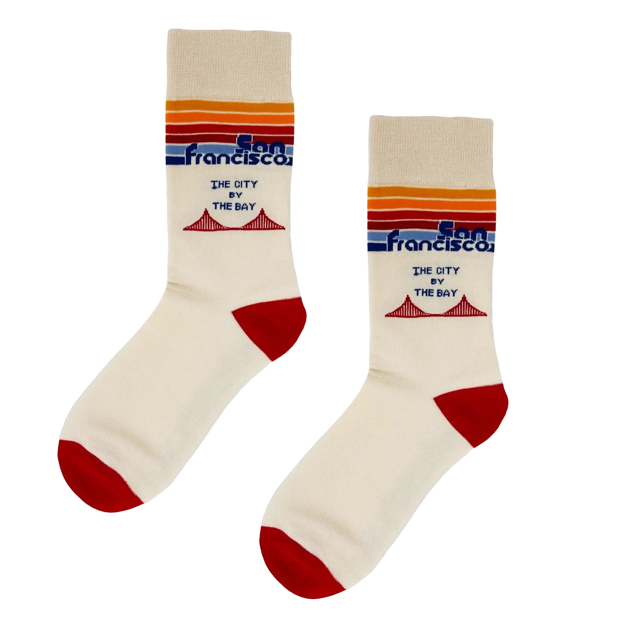 Retro San Francisco Socks: M/L - SFMOMA Museum Store