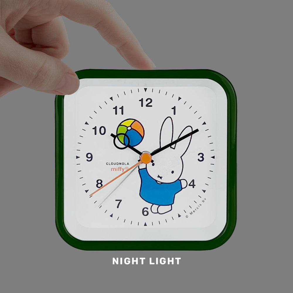 Night light alarm clock.