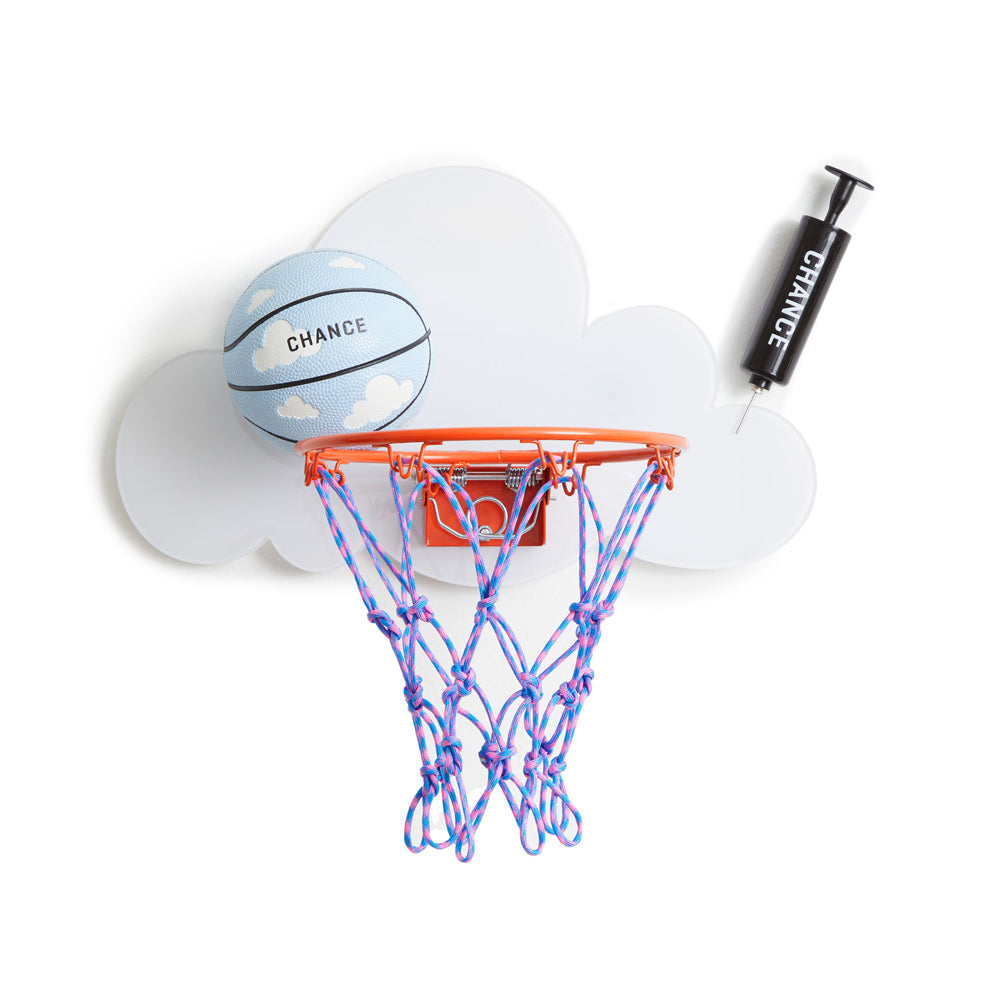 Cloud Mini Basketball Hoop Set