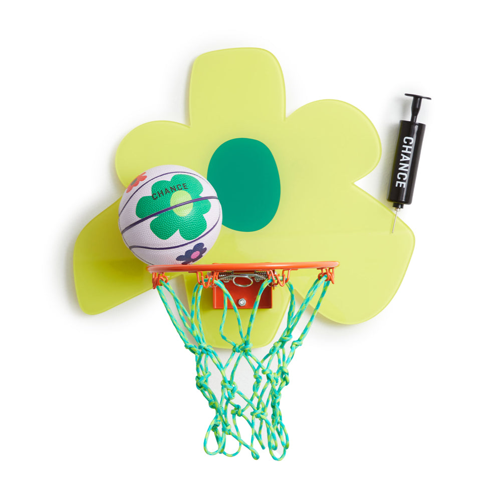 Flower Mini Basketball Hoop Set