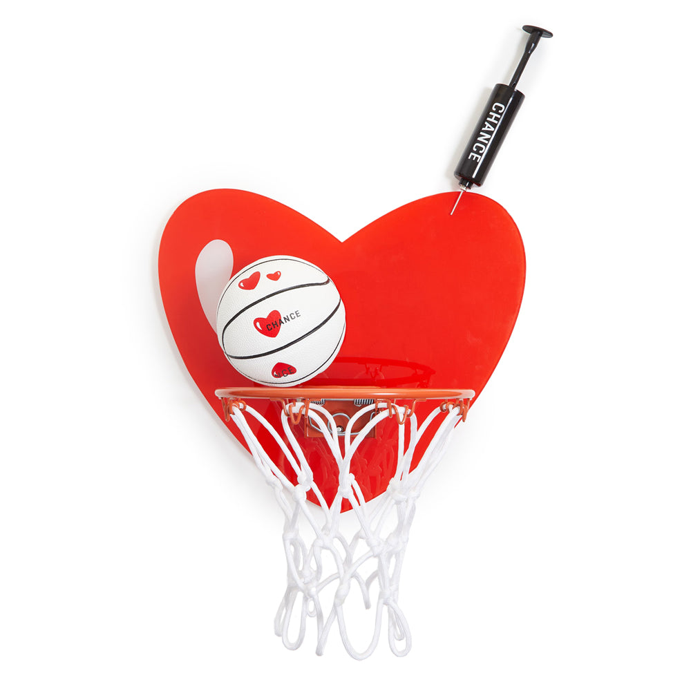 Heart Mini Basketball Hoop Set