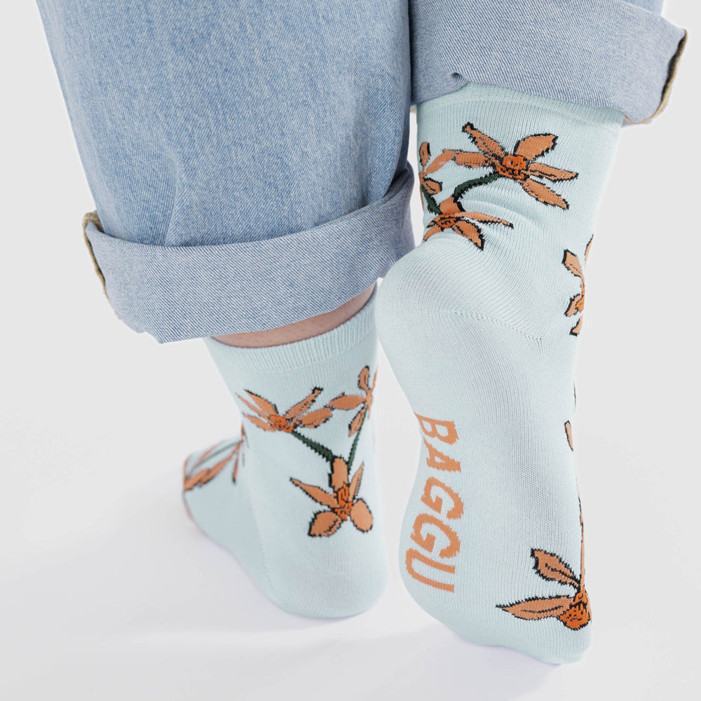 Orchid Socks