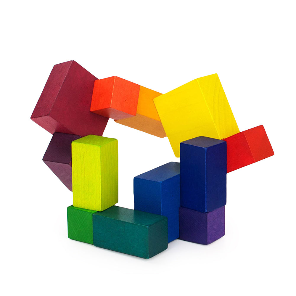 Playable Art Cube on display.