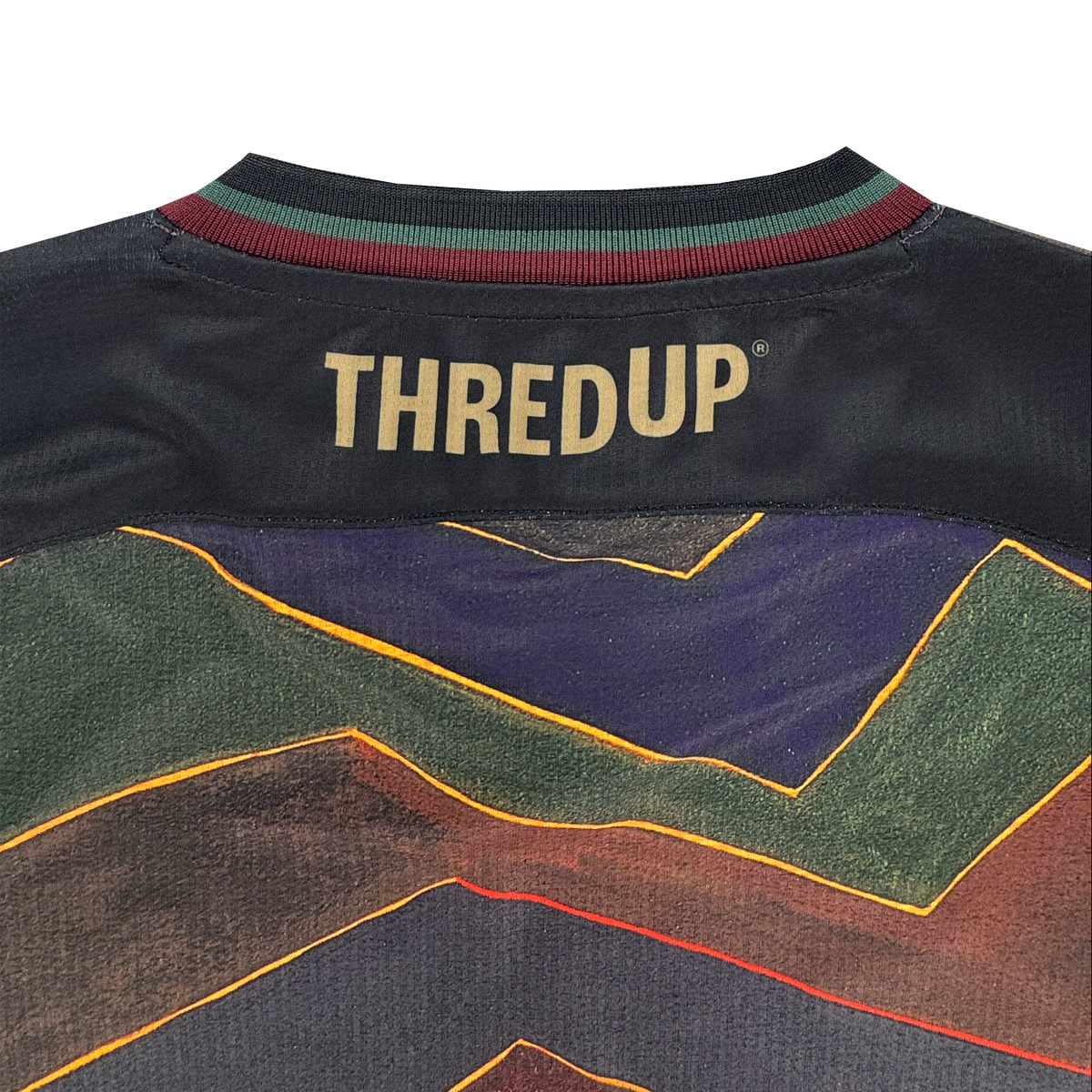 Oakland Roots SC x SFMOMA Limited-Edition 2025 Jersey back detail