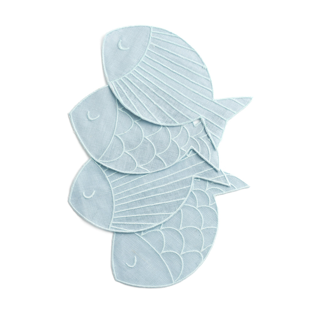 Sardine Cocktail Napkins Set of 4