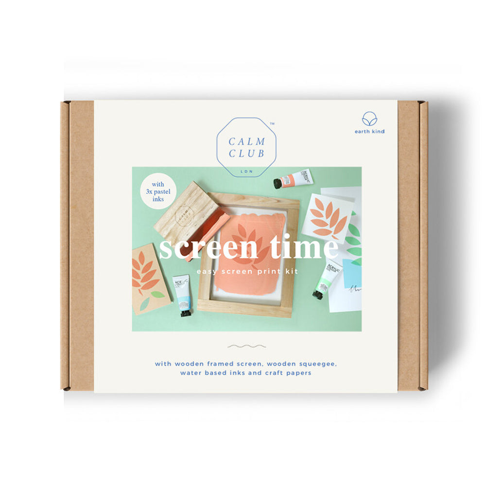 Screen Time: Easy Screen Print Kit packaging