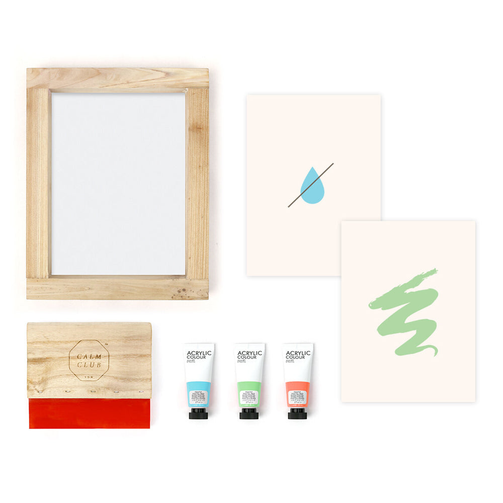 Screen Time: Easy Screen Print Kit packaging