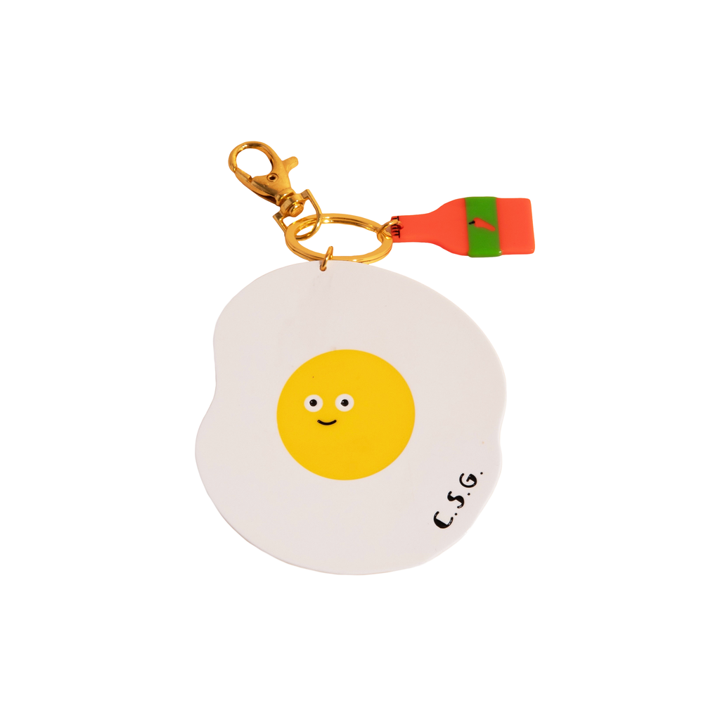 【JOSEMOON】 BAG CHARM Spicy Egg Bag Charm - SFMOMA Museum Store