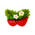 Strawberries and Flowers Hair Claw