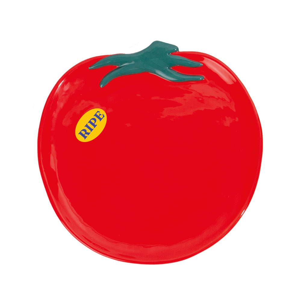 Tomato Plate Ceramic