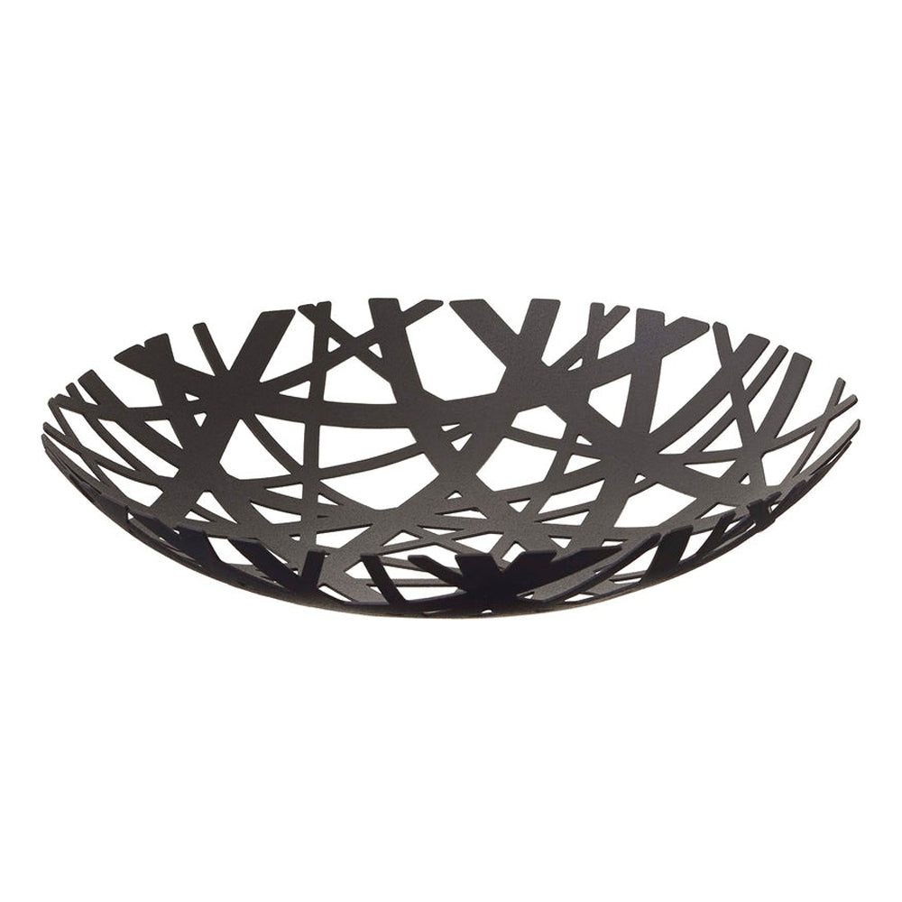 Tower Fruit Bowl Black