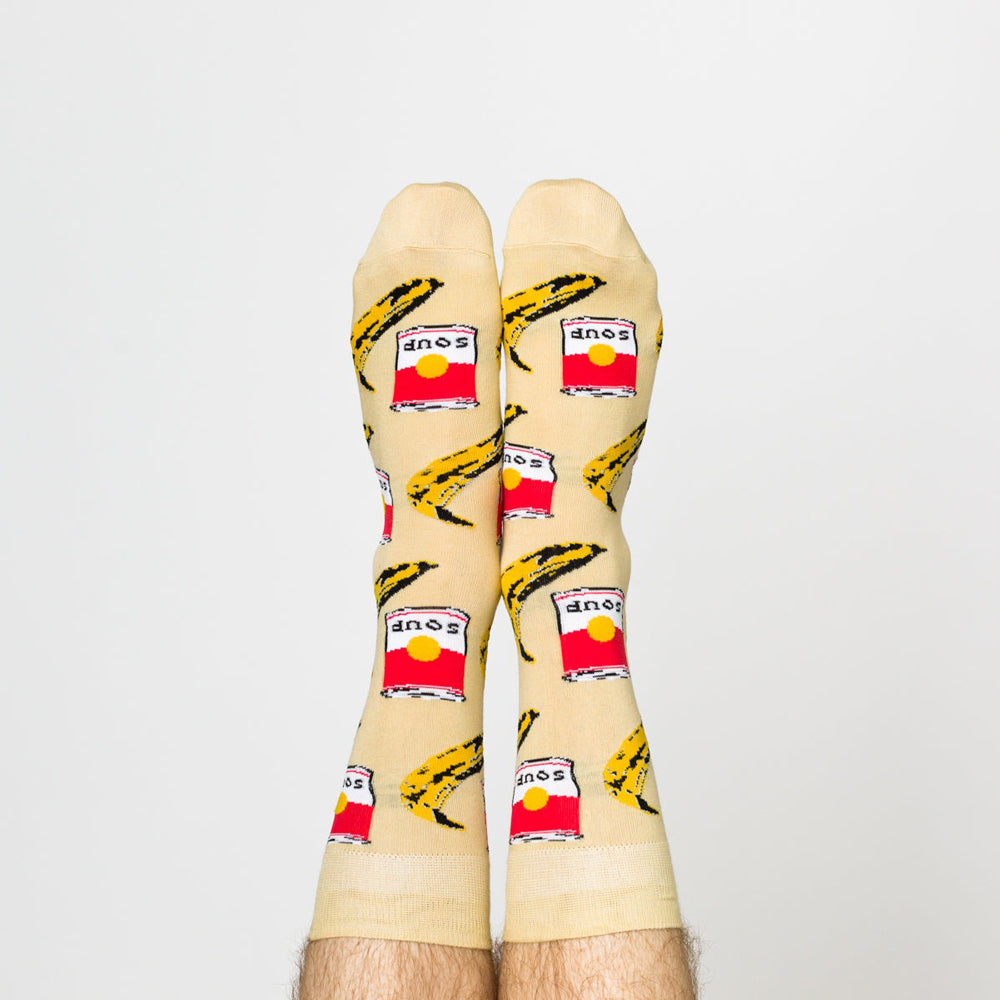 Warhol Pop Art Socks - SFMOMA Museum Store