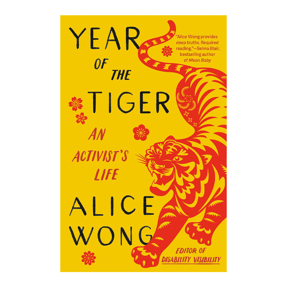 Book cover with tiger illustration.