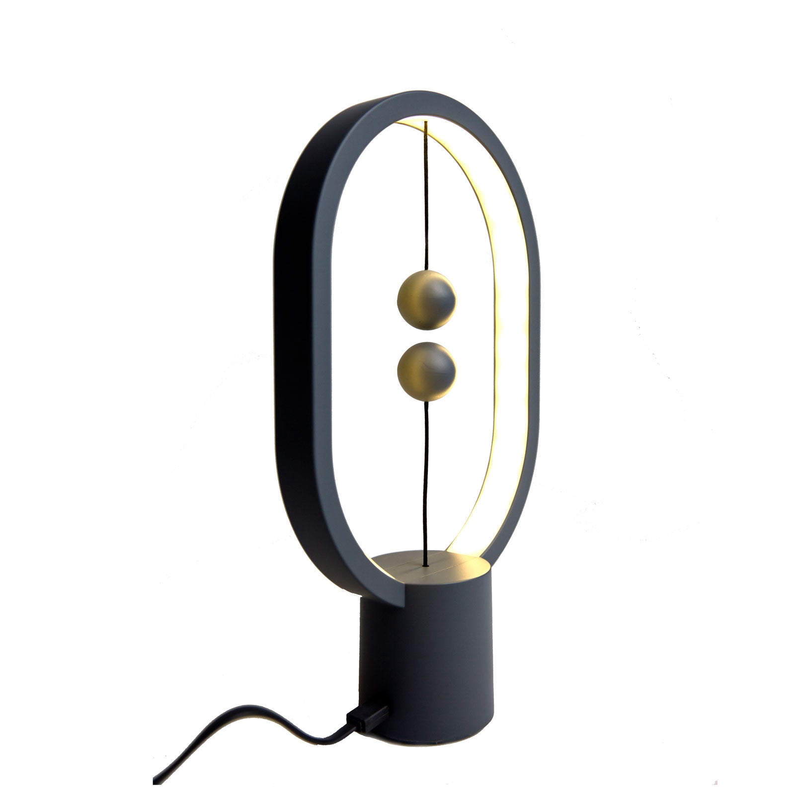 The Mini Heng Balance Lamp on display.