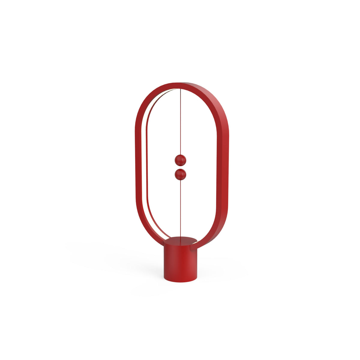 The Heng Balance Lamp displayed at an angle.