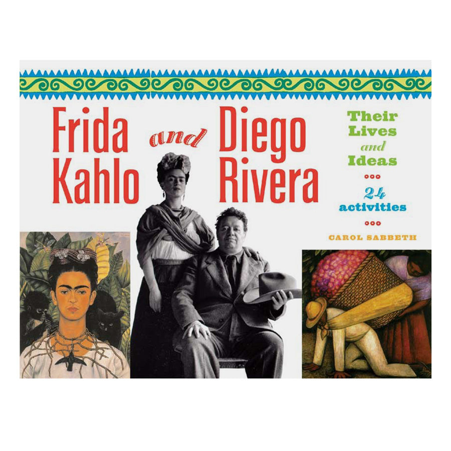Book cover of Frida Kahlo and Diego Rivera.