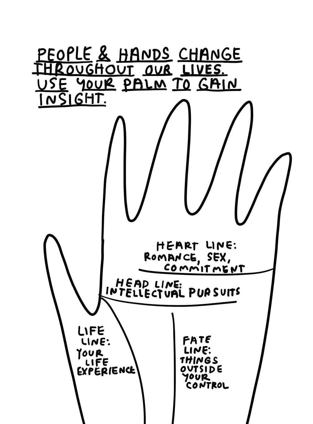 Palm interior from How to Heal From Heartbreak