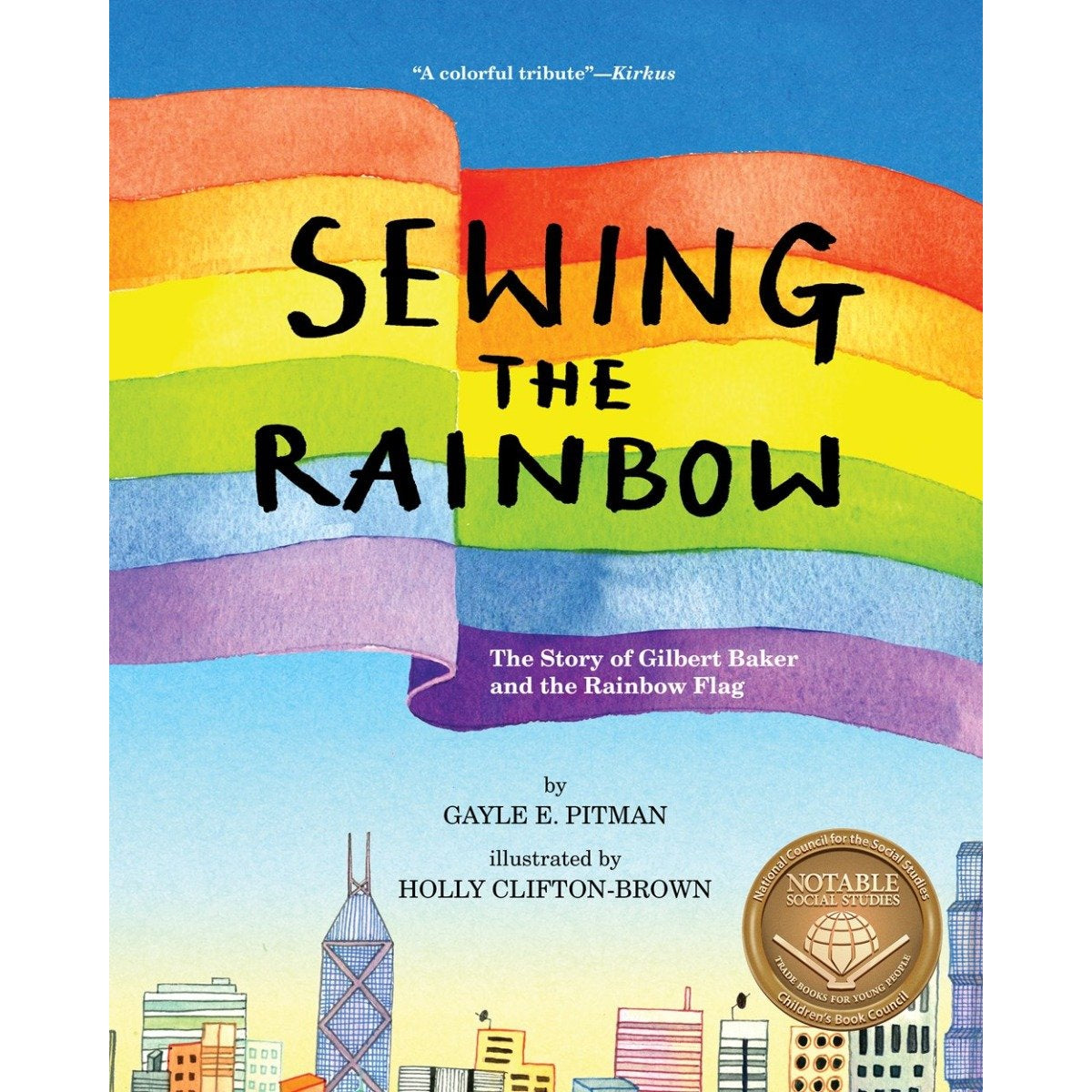 Sewing the Rainbow front cover.
