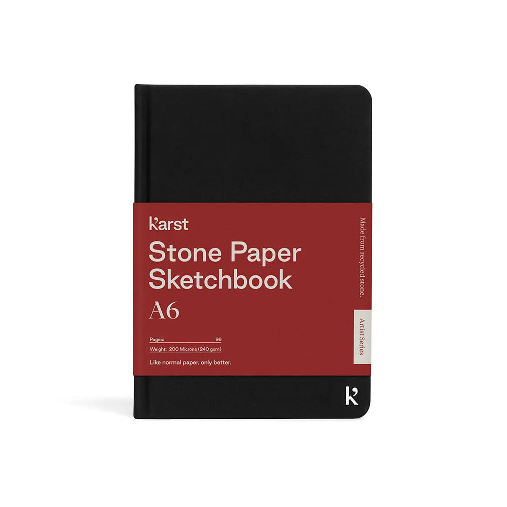 A6 Stone Paper Sketchbook - SFMOMA Museum Store