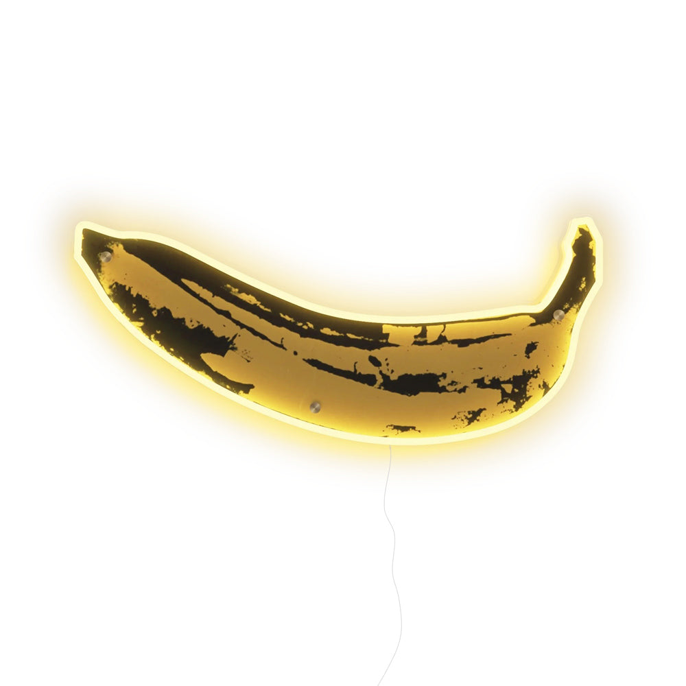 Banana light on display.