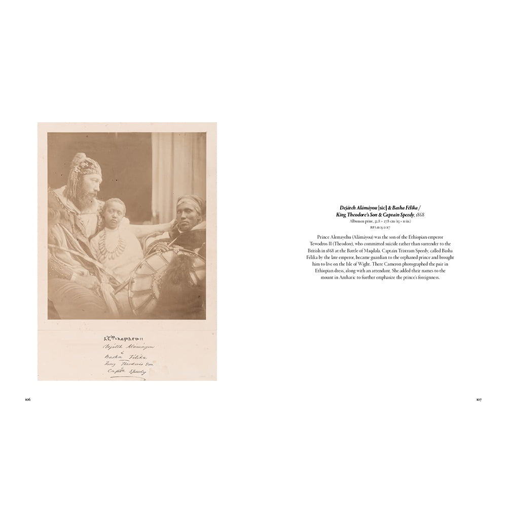 Interior spread from &#39;Julia Margaret Cameron: Arresting Beauty&#39;.
