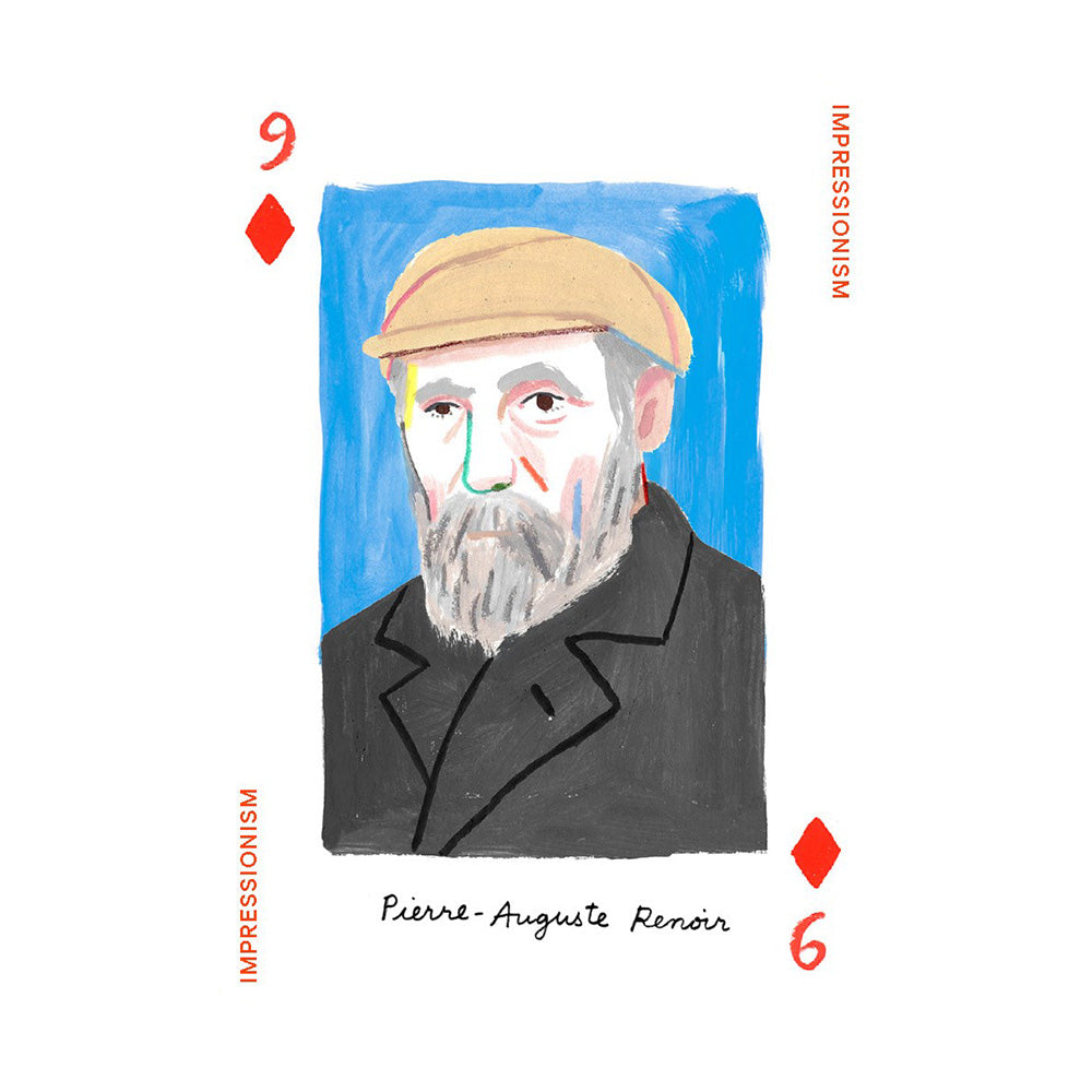 Renoir card from &#39;Art Genius Playing Cards&#39;.