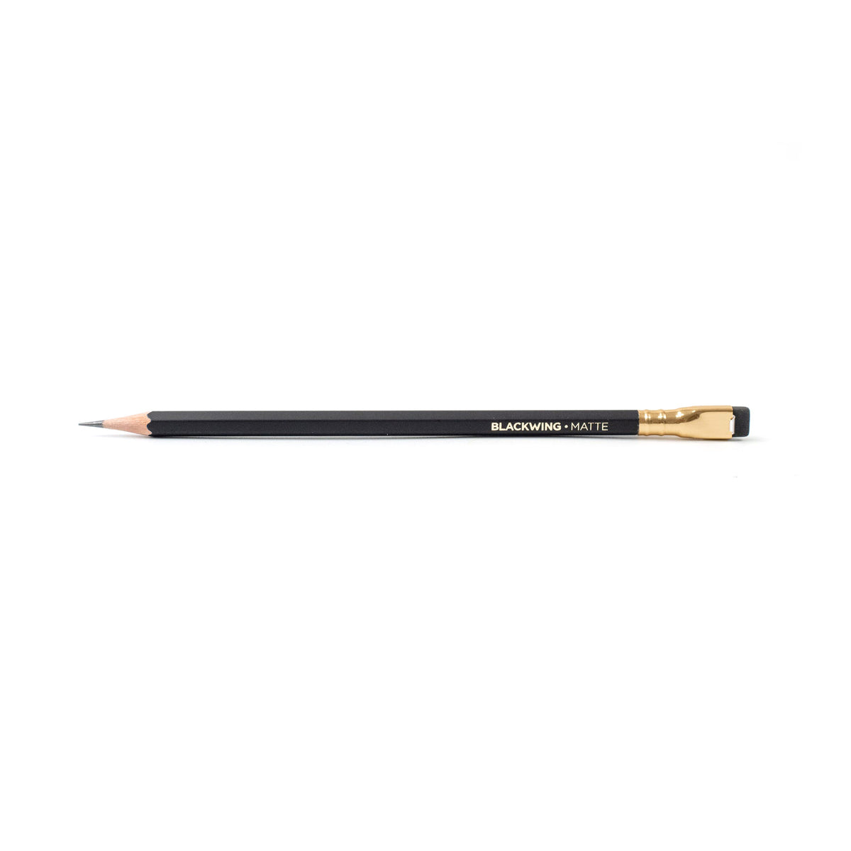 A single Blackwing graphite pencil.