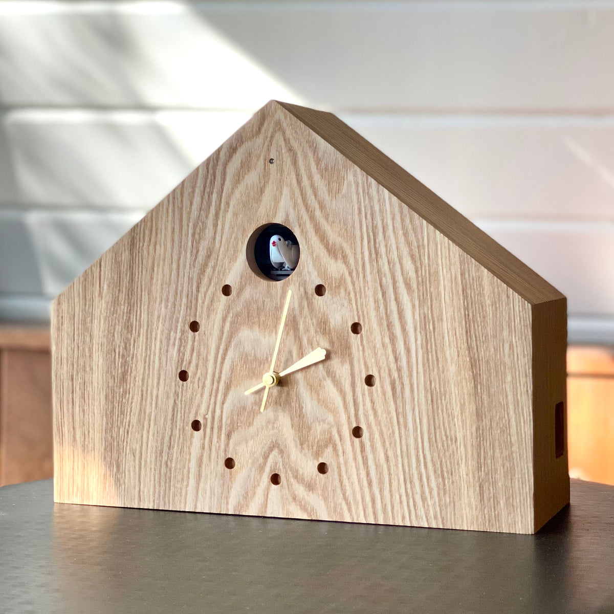 Lifestyle photo of cuckoo clock.