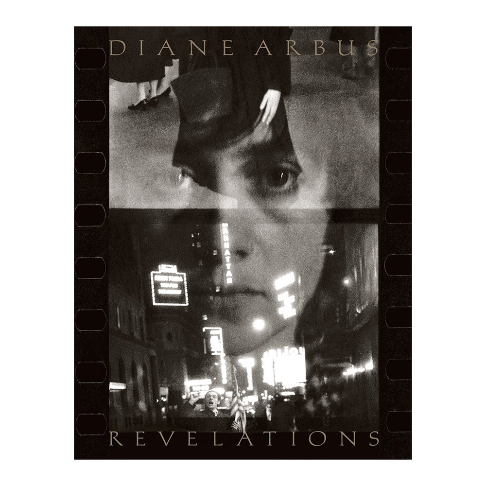 Cover of Diane Arbus: Revelations, black and white photographs.