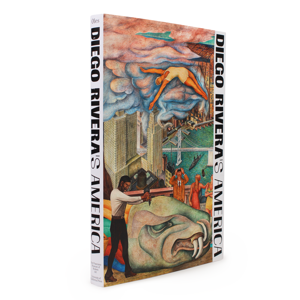 Three-quarter view Diego Rivera&#39;s America catalog.