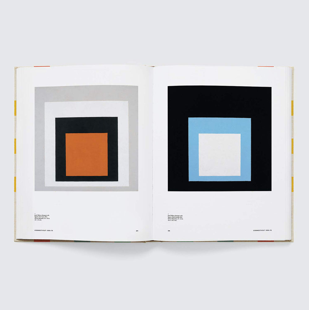 Squared artwork in Anni and Josef Albers:  Equal and Unequal.