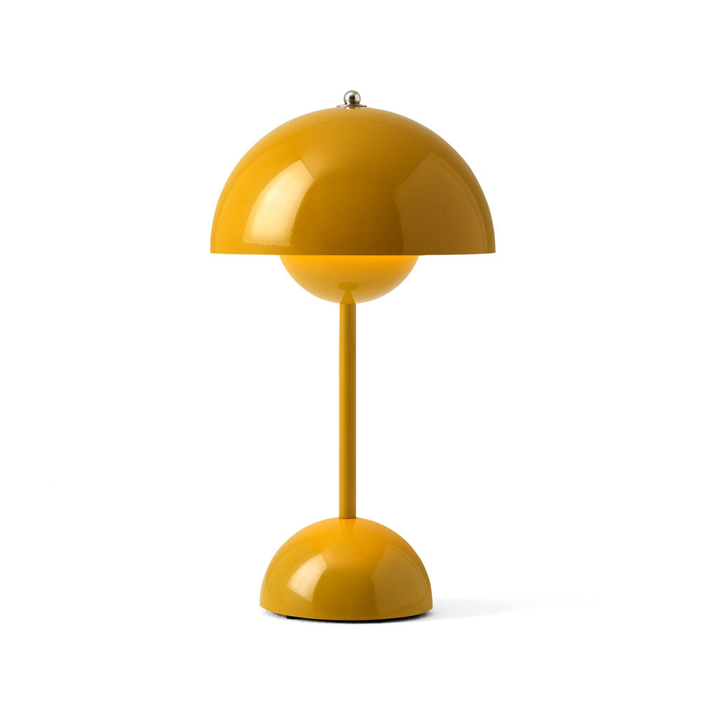 Flowerpot Table Lamp VP9: Mustard - SFMOMA Museum Store