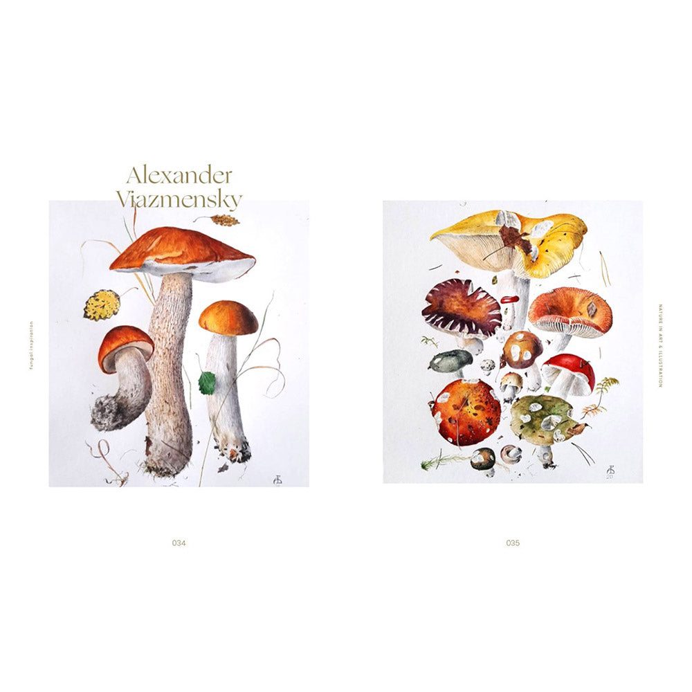 Cover of Fungal Inspiration by Victionary on white background.