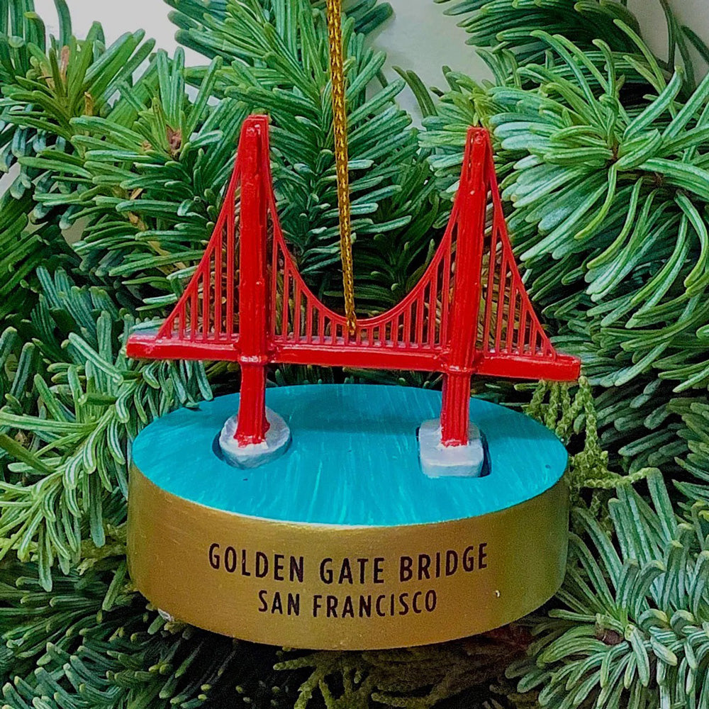 Golden Gate Bridge Ornament - SFMOMA Museum Store