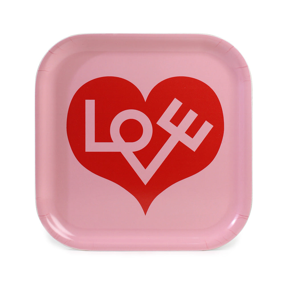 Girard Love Heart Tray by Vitra on white background.