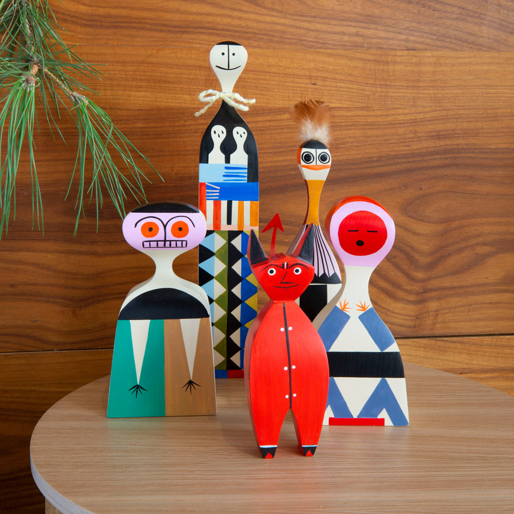 Group of Girard wooden dolls.