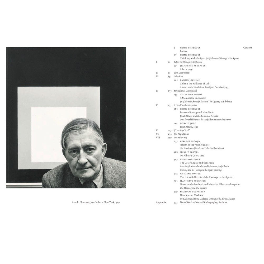 Interior spread from &#39;Josef Albers: Homage to the Square&#39;.