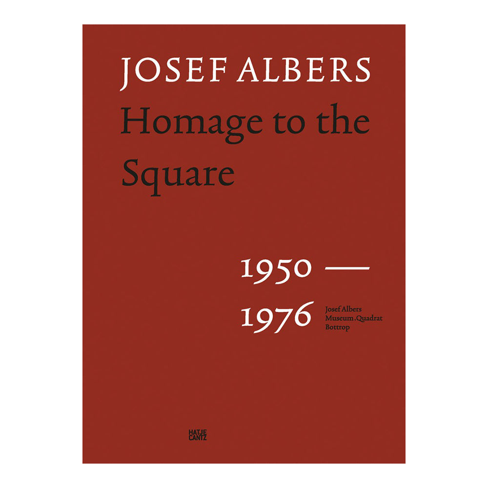Cover of 'Josef Albers: Homage to the Square'.