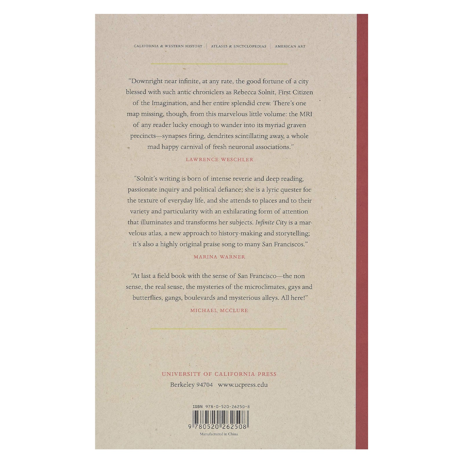 Infinite City: A San Francisco Atlas' front cover.