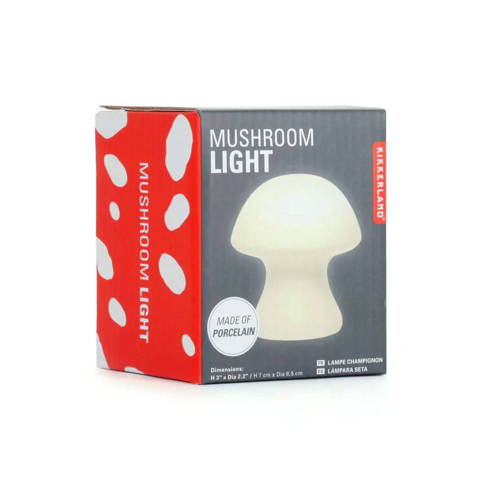 Small Mushroom Light by Kikklerland in box.